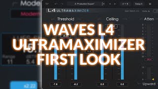 Video thumbnail for Waves L4 Ultramaximizer - We Take Our First Look by Production Expert