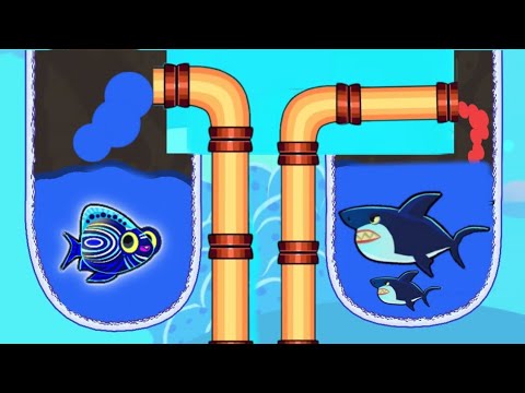 Save the Fish Game / Fishdom ads mini Game / Pull the Pin  / level 5627-5653 solution / Fishy Gaming