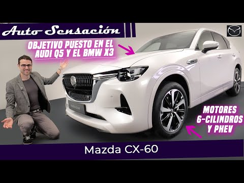 Presentación Mazda CX 60 2022 . El  Mazda más sofisticado que «quiere ser» como un BMW.