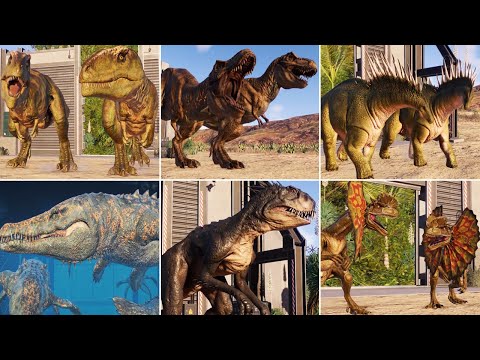 ALL 90 DINOSAURS MAX EGG INTRODUCTION - Jurassic World Evolution 2