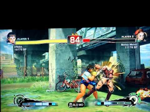 SSF4: Uryo (Sakura) vs Motsu Motsu (Cammy) - Japanese XBL ranked