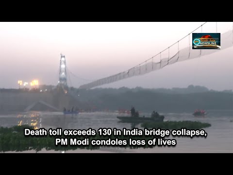 Death toll exceeds 130 in India bridge collapse, PM Modi condoles loss of lives