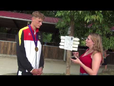 INTERVIEW GREGOR KLEHE (GER), junior european champion 2018