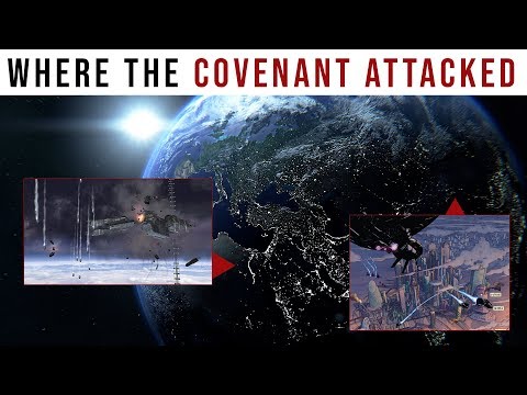 Everywhere the Covenant attacked during the Battle of Earth | Halo Lore