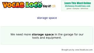 Video thumbnail for storage space