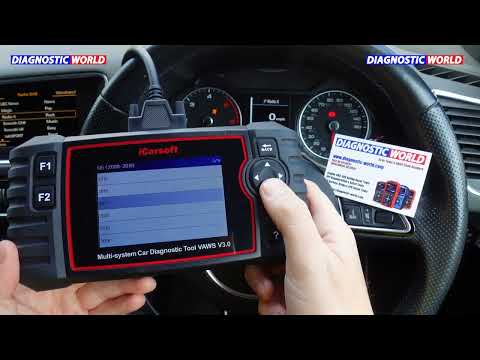 Reset SRS Airbag Fault iCarsoft VAWS v3.0 Diagnose for VW Audi Seat Skoda Bentley Cars