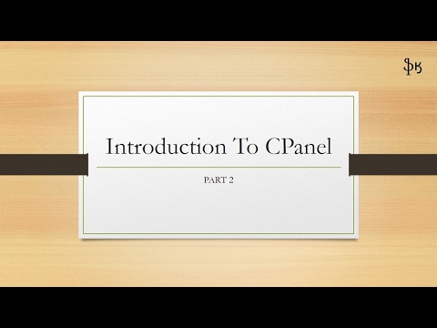 Cpanel Beginners Tutorial 2 (In Urdu)