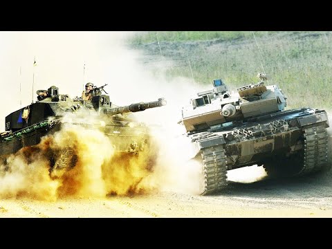 Gigantic! Abrams, Leopard, Challenger & Leclerc, All The Best of Tanks in Action