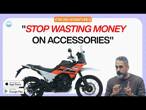 Accessories not required on KTM 390 Adventure! | #MotorIncClips