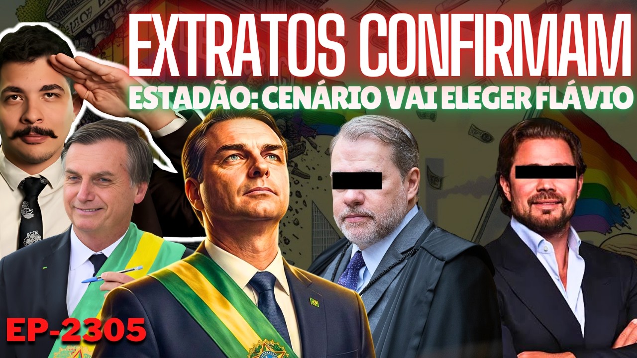 Master: EXTRATOS Batem Com MENSAGENS e DATAS + Estadão: Cenário Vai ELEGER Flávio + A Farsa Teatral