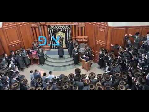 First Shabbos At The New Sadigar Rabba