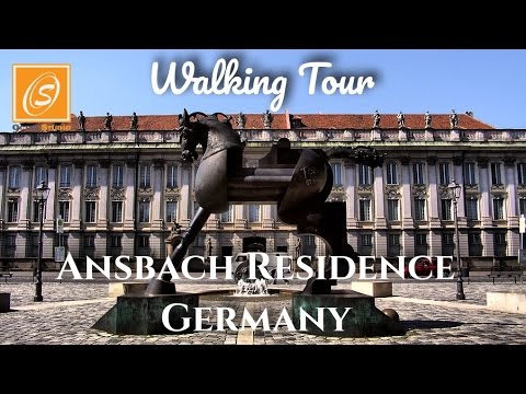Ansbach Residence, Germany - Walking Tour