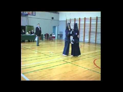 Polish Kendo Championship 2012 - Qualification Tournament - Bosak (aka) vs. Lipiński (shiro)