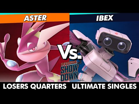 Scrims Showdown 50 Losers Quarters - Aster (Greninja) Vs. IBEX (R.O.B.) SSBU Ultimate Tournament