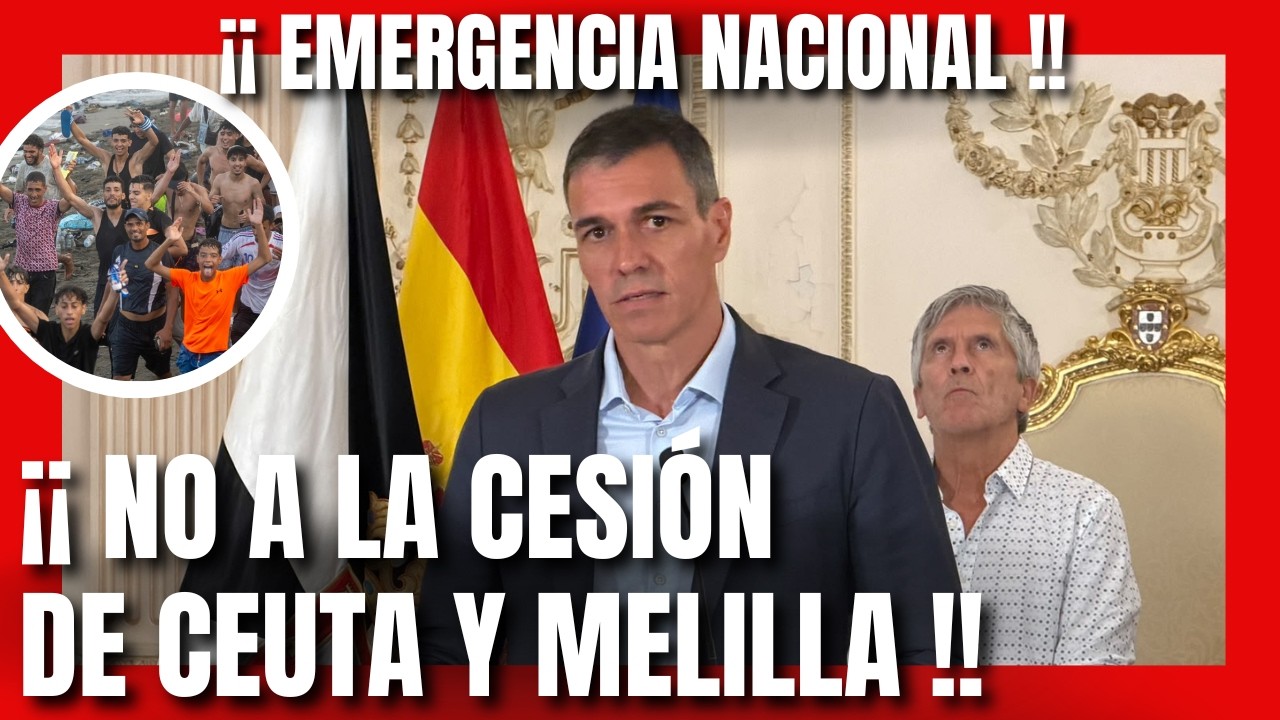 ¡Emergencia nacional! Invasión marroquí en Ceuta
