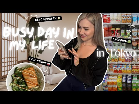 我在日本的一天✨現實生活✨🍚🥢工作、在家做飯、裝修進度 (A ✨realistic✨ day in my life in Japan 🍚🥢 work, cooking at home, renovation progress)
