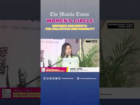 Nikki Tang The Manila Times Forum