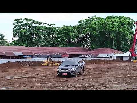 UPDATE : Situasi terkini lokasi pembangunan Pasar Purwodadi 