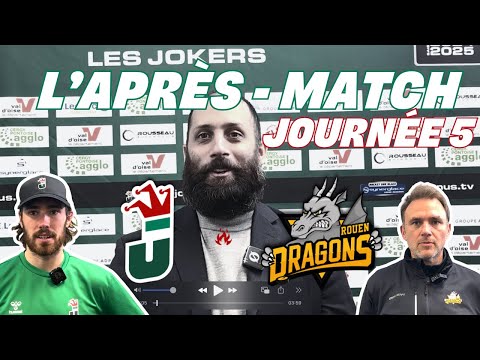 🎙️ L'APRÈS-MATCH - J5 - CERGY PONTOISE VS ROUEN
