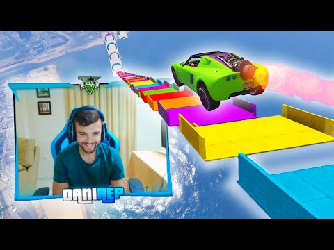 THE BEST MEGA RAMP IN THE WORLD! I'M SO LUCKY! - GTA V ONLINE