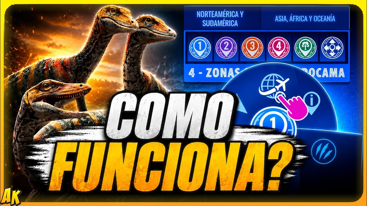 COMO FUNCIONA EL CENTRO DE VIAJES? CUESTA DINERO? GUÍA TRAVEL HUB Jurassic World Alive