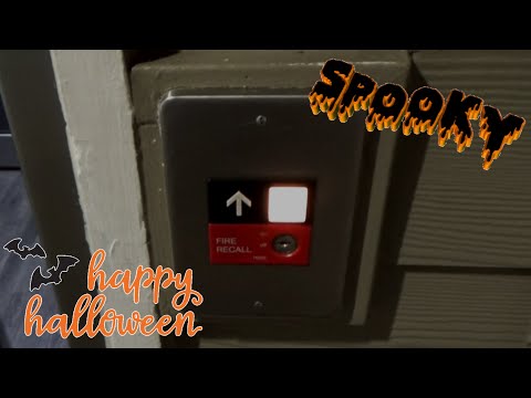 A Ghost Wants To Use The Elevator! [Happy Halloween]