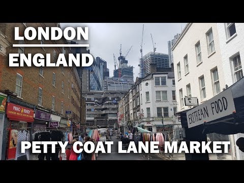 LONDON TOUR | Walking through Petticoat Lane Market | Local Hidden gem tourists don't know!!!