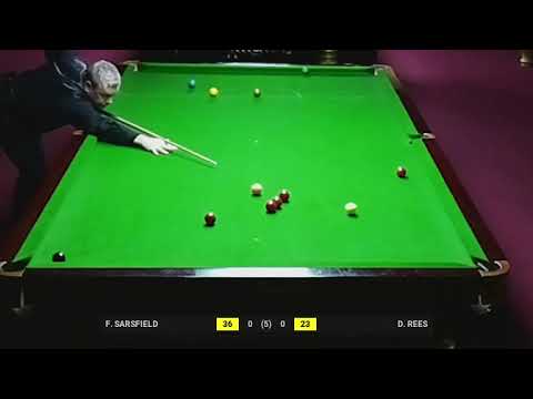 RIBSA - RIBSA MASTERS TOURNAMENT  - F. SARSFIELD vs D. REES