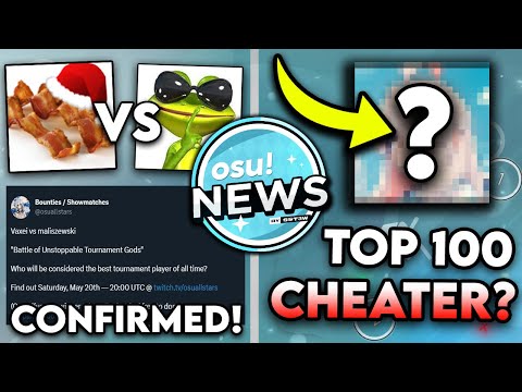Vaxei VS Maliszewski CONFIRMED! Top 100 Cheater Exposed? - osu! News