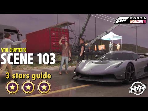FH5 V10 Story: Scene 103 (3 stars guide)