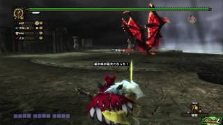 [MHFZ]至天UNKNOWN (黒レイア)vs非秘伝ハンマー(持ってない)