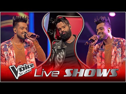 Sandapana Wage Dilenne(සඳපාන වාගේ) | Samya Vishma | Team Mihindu | Live Shows | The Voice Sri Lanka