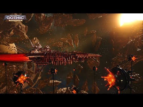 Battlefleet Gothic: Armada - Elite Mode - Rank 150 - Imperial Navy vs Blackstone Fortress