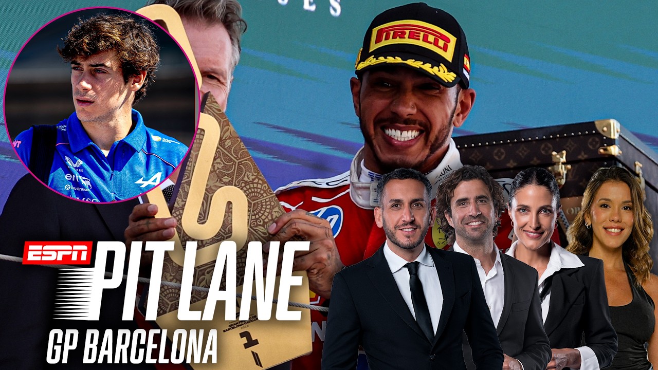 ¿VOLVIÓ LA LEYENDA? HAMILTON SE ADUEÑÓ DEL GP DE BARCELONA | TODO LO QUE DEJÓ EN ESPN PIT LANE