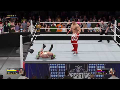 WWE 2k16 My Career Mode: Seth Andrews vs Ryback - Superstars ( Part 39)