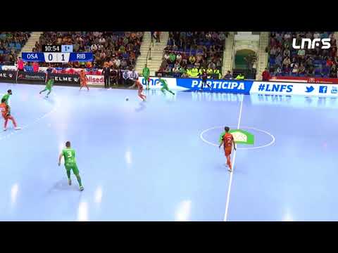 Paradas Asier Llamas Osasuna Magna - Aspil Vidal Ribera Navarra. J7, 1Div