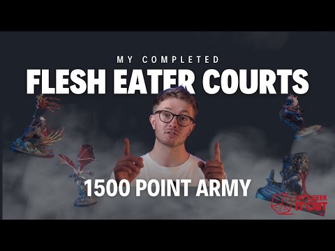 My Completed Flesh Eater Courts Army - Age of Sigmar