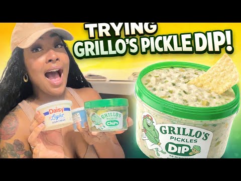 VIRAL Grillo’s PICKLE DIP TIKTOK Recipe! MY HONEST REVIEW!