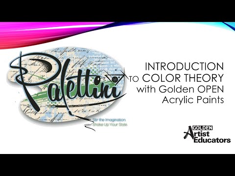 , title : 'Palettini - Color Theory Introduction and Golden OPEN Acrylic Paints'