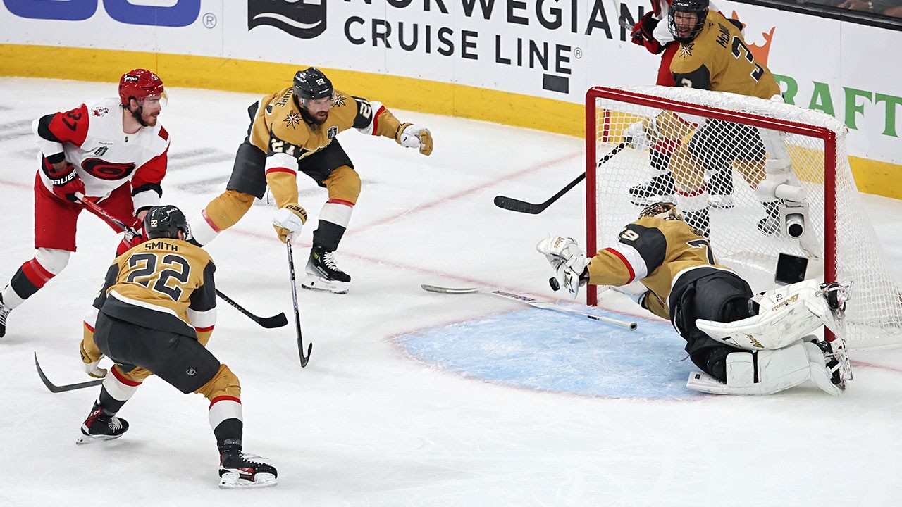 Hart robs Svechnikov with SAVE of the STANLEY CUP!