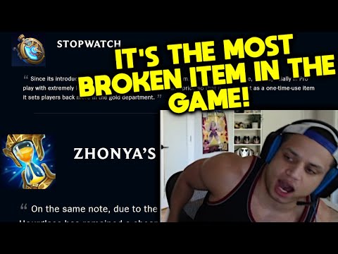 Tyler1 on Zhonya and Stopwatch changes in LoL Patch 12.17