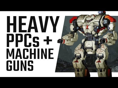 Heavy PPCs + Machine Guns are great! Warhammer Black Widow - Mechwarrior Online The Daily Dose #306