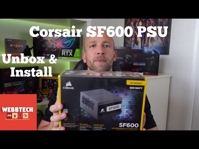 Nguồn máy tính Corsair SF600 600W 80 Plus Platinum CP-9020182-NA