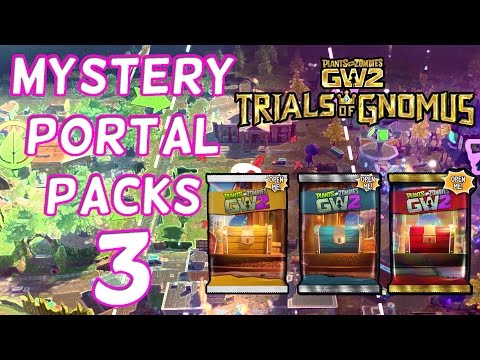 Mystery Portal Packs #3 - Plants Vs Zombies Garden Warfare 2