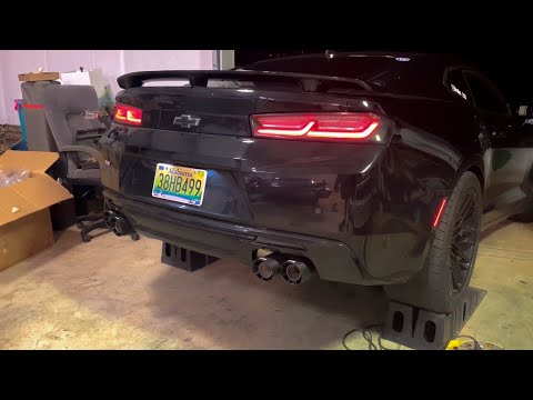 Borla ATAK CF tips 2016 Camaro SS