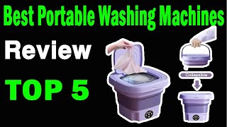 Top 5 Best Portable Washing Machines On 2025