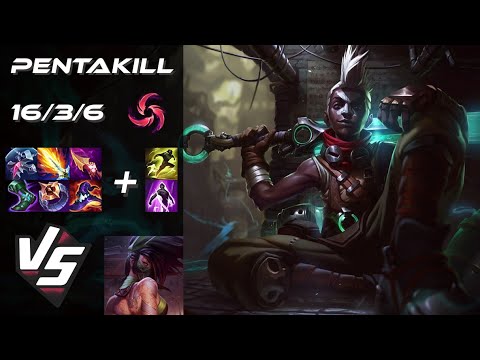 MID Ekko vs Akali [PENTAKILL] - EU Grandmaster Patch 25.S2.3