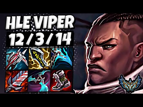 Lucian vs Miss Fortune ADC [ HLE Viper ] Rank #6 Korea Challenger 25.10