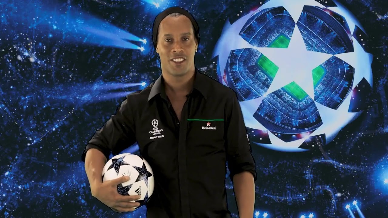 Heineken UCLA, estreando Ronaldinho
