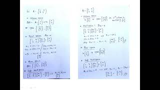 21EC33 | Examples Rank Nullity Theorem